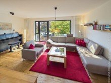 Wohnzimmer Seltene Gelegenheit an der Lichtwiese: Gro�z�gige 4-Zimmer-Wohnung mit Stil +RESERVIERT+