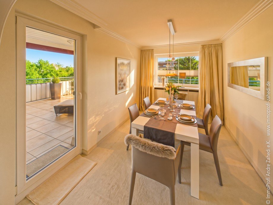 Esszimmer Penthousewohnung Neu-Isenburg / Gravenbruch