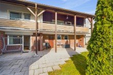 Blick vom Garten Freistehendes Einfamilienhaus mit gro�em Sonnengarten