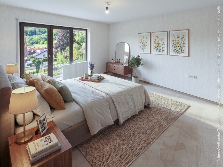 Schlafzimmer Einfamilienhaus Otzberg / Ober-Nauses