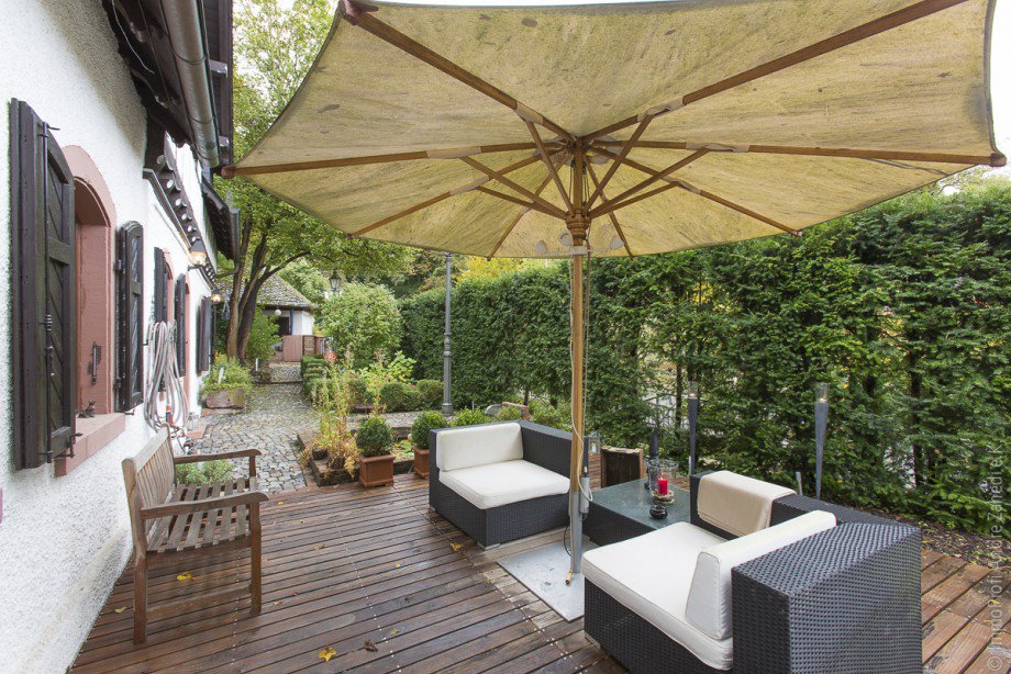 Chillen auf der Terrasse Einfamilienhaus Seeheim-Jugenheim