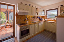 K�che mit Zugang zum Wintergarten II Freistehendes Einfamilienhaus mit Wintergarten in Gro�-Bieberau +VERKAUFT+