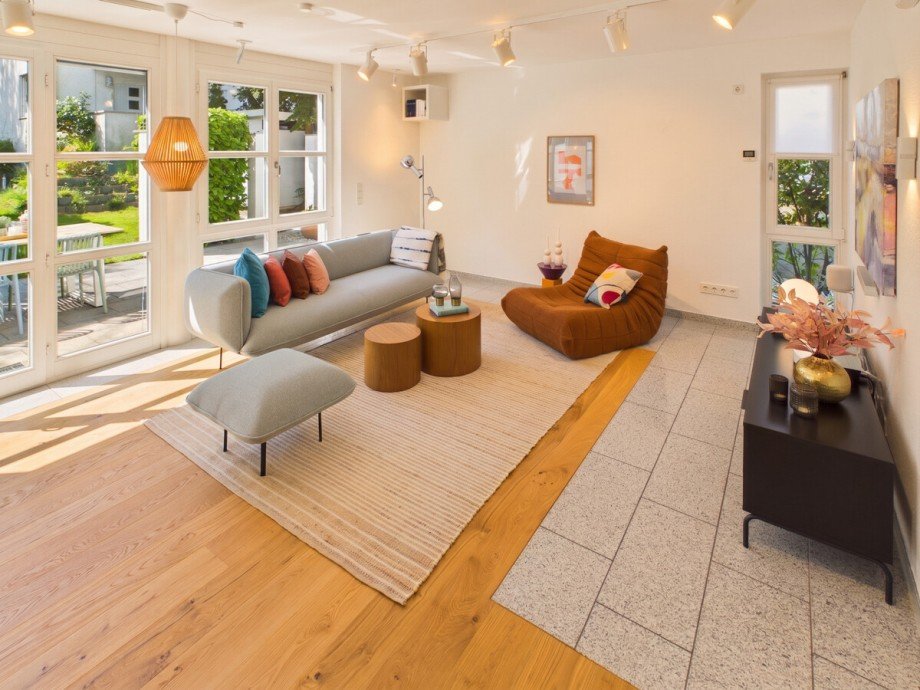 Wohnzimmer Einfamilienhaus Darmstadt-Eberstadt