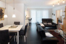 Wohn- und Esszimmer 4-Zimmer-ETW mit Loggia in Darmstadt-Kranichstein