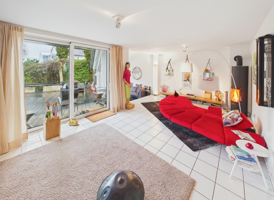 Wohnzimmer Doppelhaush�lfte Weiterstadt / Braunshardt