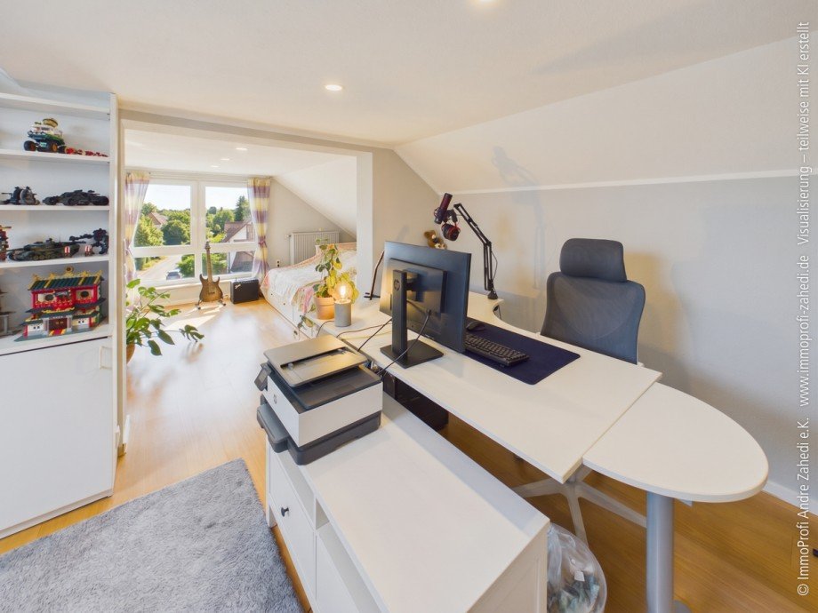 Studiozimmer im DG Maisonettewohnung Darmstadt