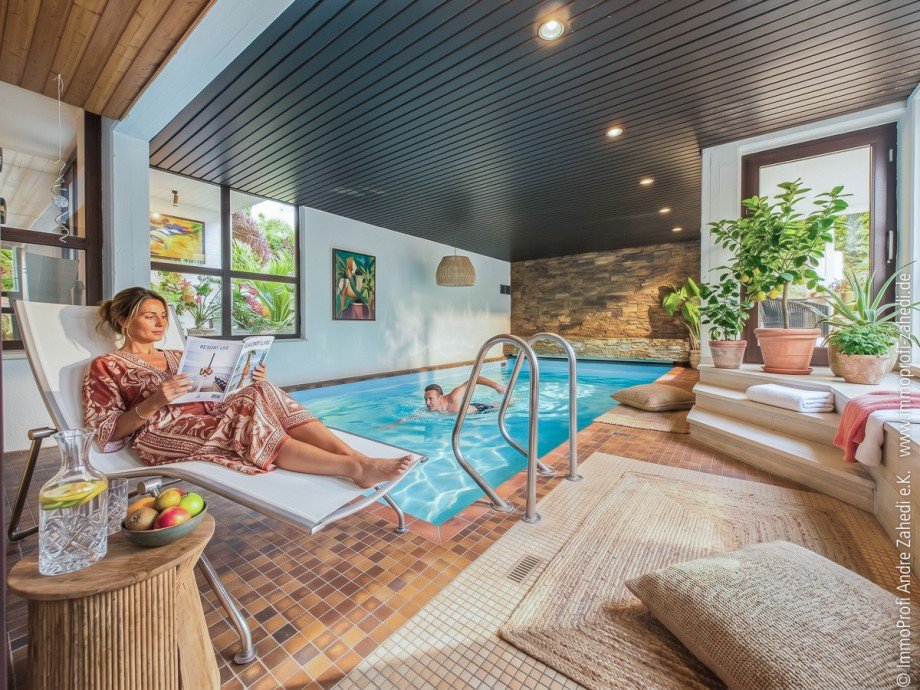 Indoor Pool Einfamilienhaus M�hltal
