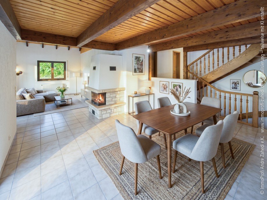 Blick von K�che Einfamilienhaus Otzberg / Ober-Nauses