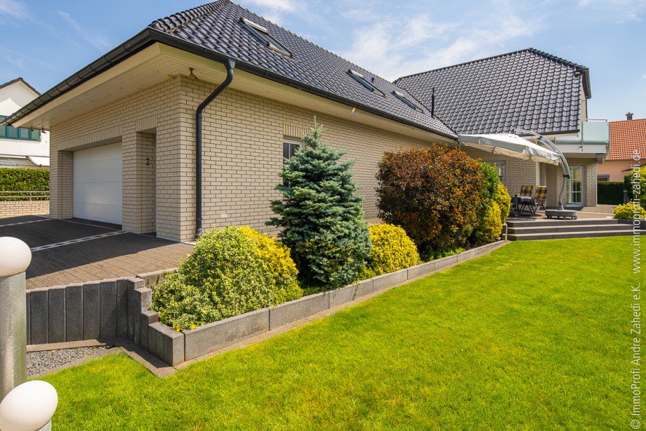 Blick aufs Haus Einfamilienhaus Gernsheim