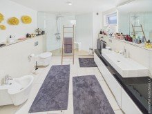 Badezimmer im UG Exklusive Doppelhaush�lfte mit Traumgarten - Weiterstadt-Braunshardt +VERKAUFT+