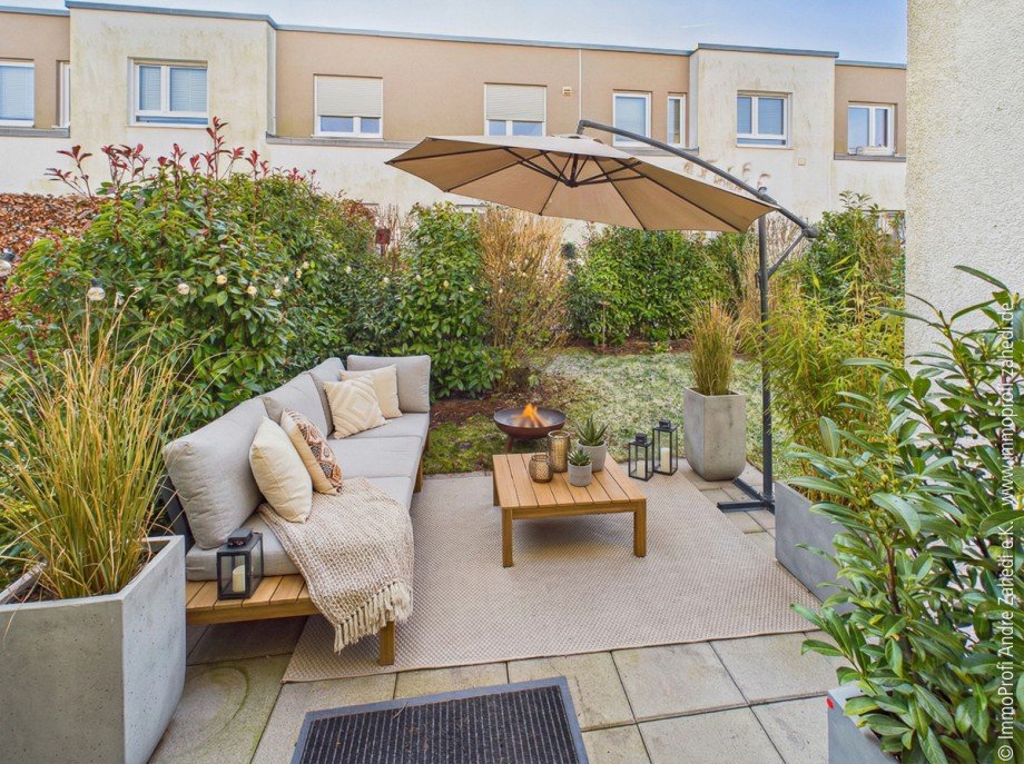 Terrasse Reiheneckhaus Darmstadt