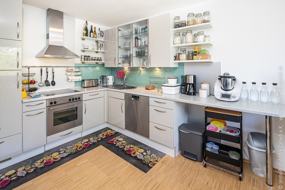 Wohnk�che Dachgeschosswohnung Darmstadt