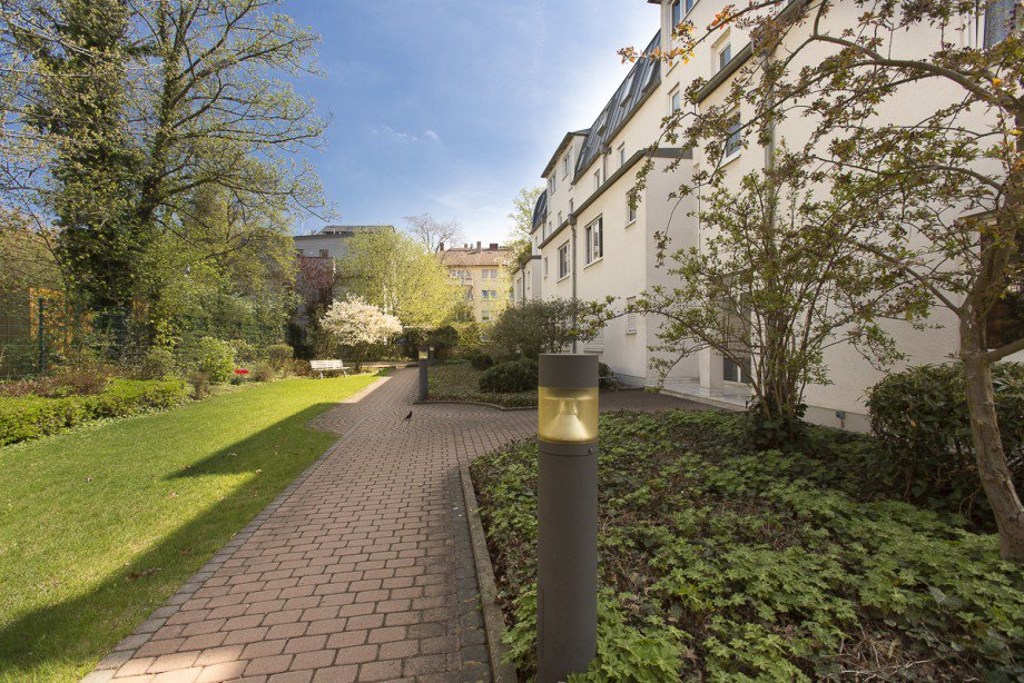 Gepflegter Vorgarten Maisonettewohnung Darmstadt