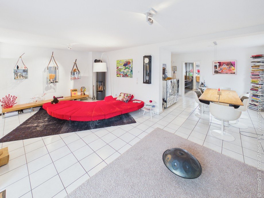 Wohnzimmer Doppelhaush�lfte Weiterstadt / Braunshardt