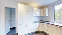 K�che mit Speisekammer 4-Zimmer-Penthouse in Darmstadt-Edelsteinviertel +VERMIETET+