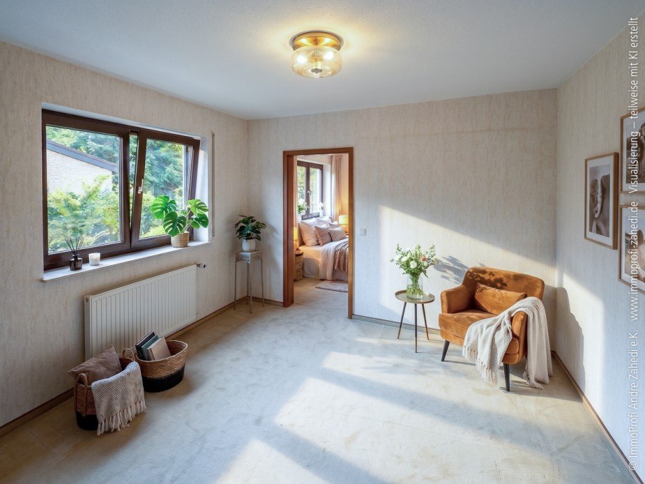 Durchganszimmer um Schlafzimmer Einfamilienhaus Otzberg / Ober-Nauses