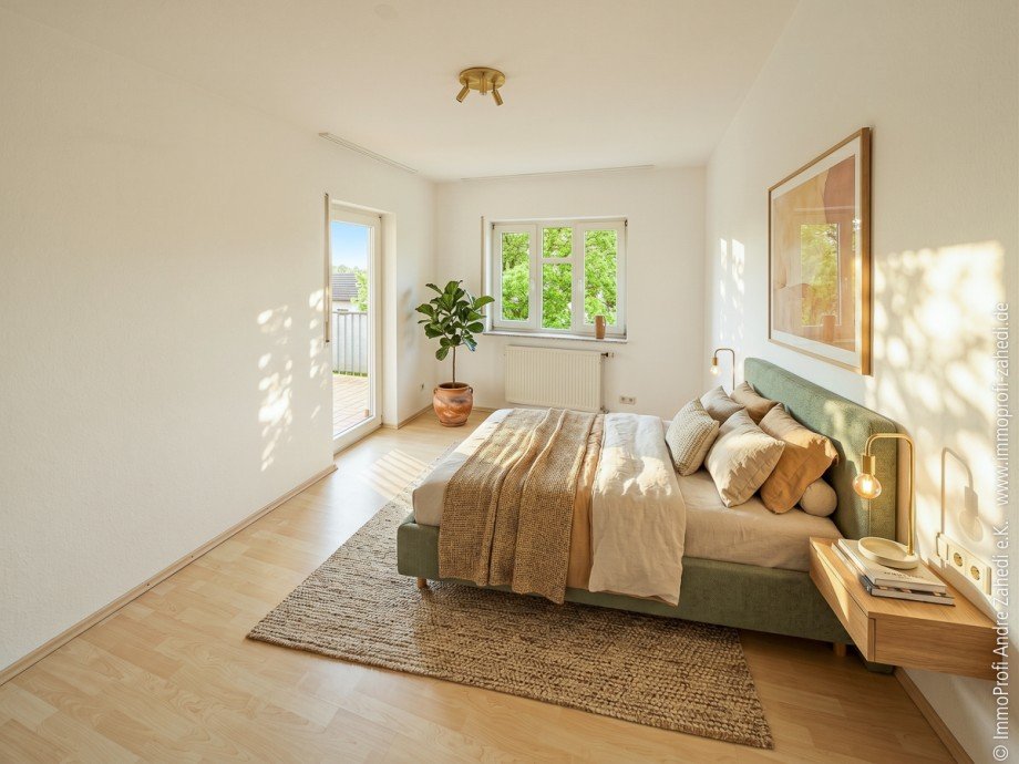 Schlafzimmer Etagenwohnung Darmstadt / Kranichstein