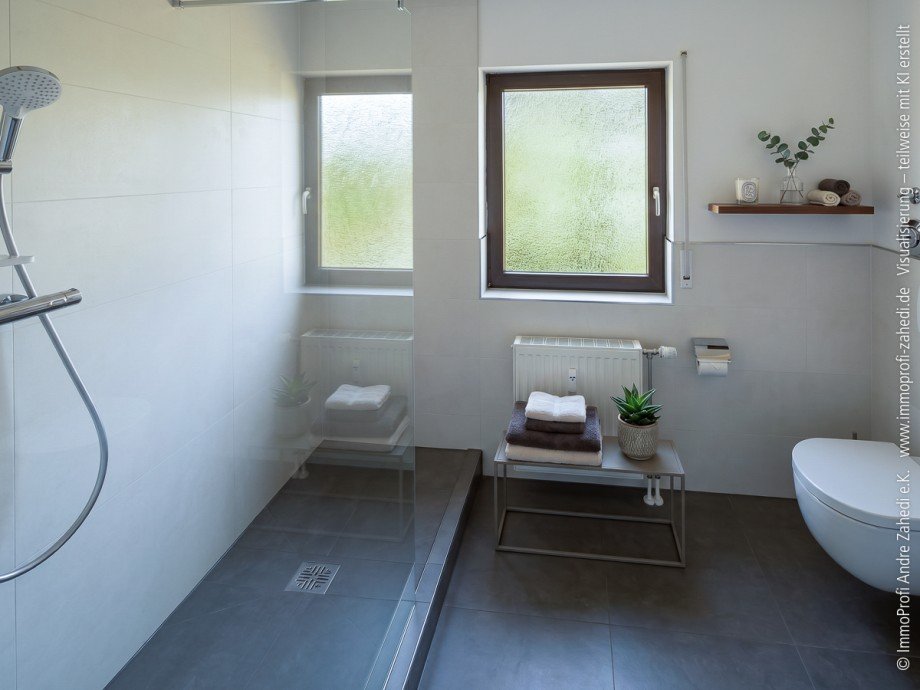 Duschbad neu Etagenwohnung Pfungstadt