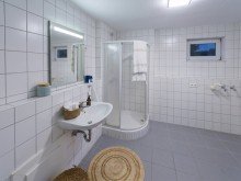 Duschbad im UG Freistehendes Einfamilienhaus in Darmstadt-Eberstadt +RESERVIERT