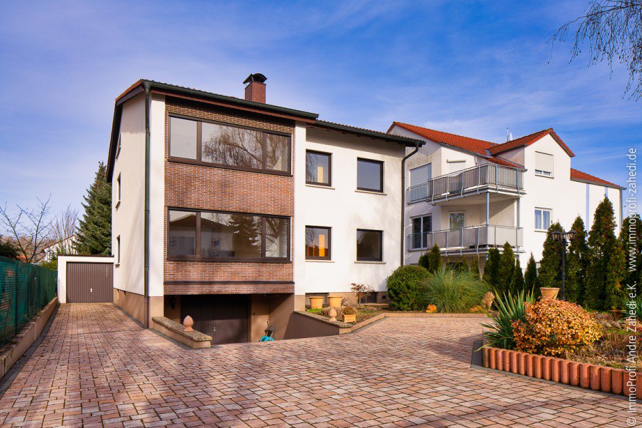 Blick vom Garten Etagenwohnung R�dermark