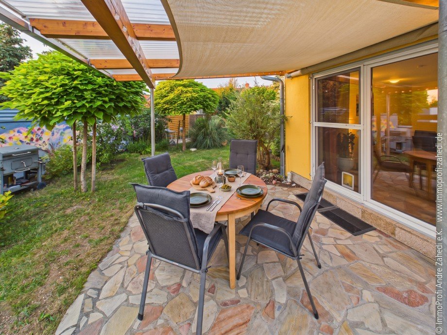�berdachte Terrasse Einfamilienhaus Dieburg