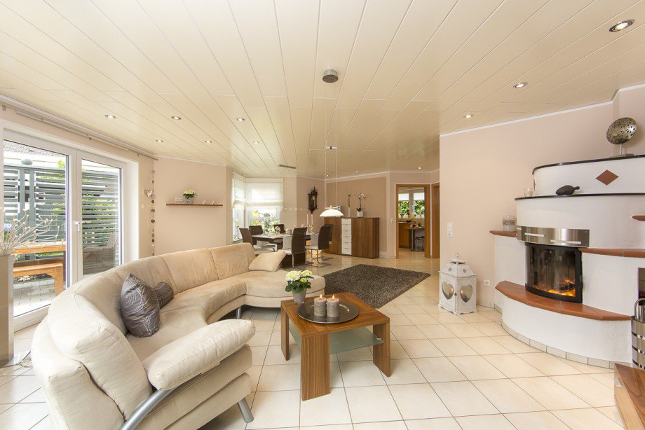 Wohnzimmer Doppelhaush�lfte Dieburg