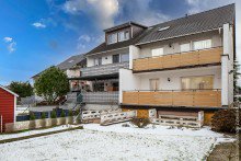 Blick vom Garten Reihenendhaus mit Garage in Weiterstadt +VERKAUFT+