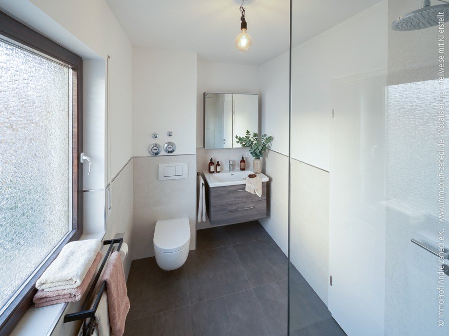 Duschbad neu Etagenwohnung Pfungstadt