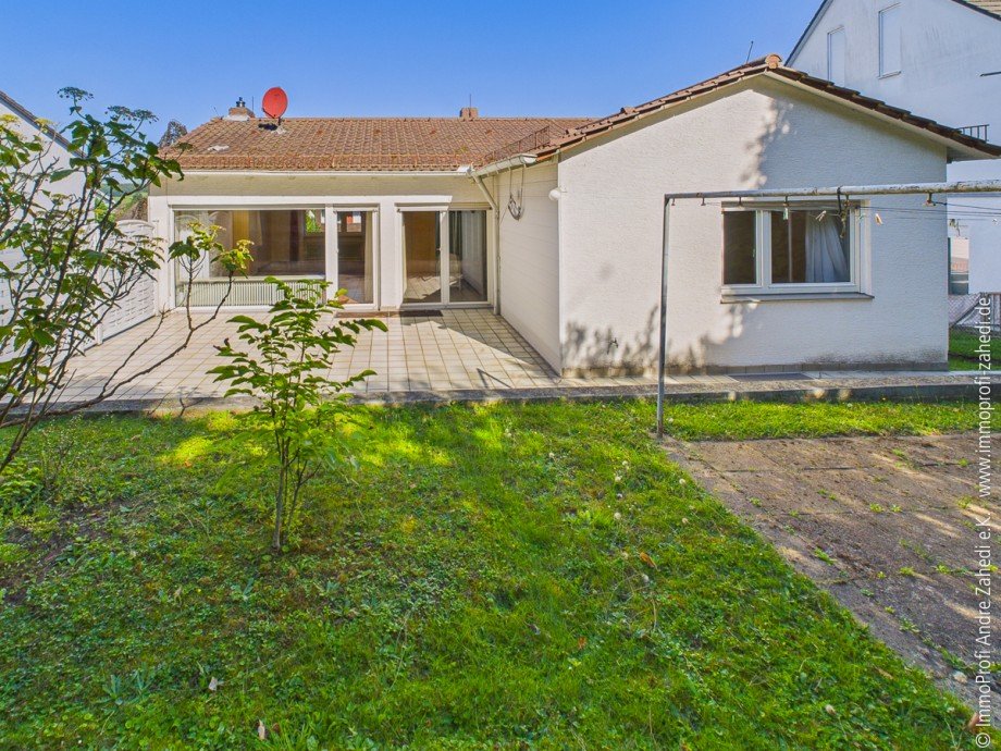 Blick vom Garten Einfamilienhaus Ober-Ramstadt