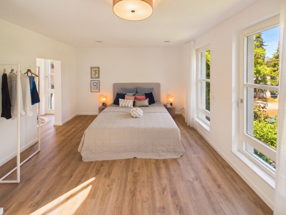 Schlafzimmer im OG Einfamilienhaus Darmstadt-Eberstadt