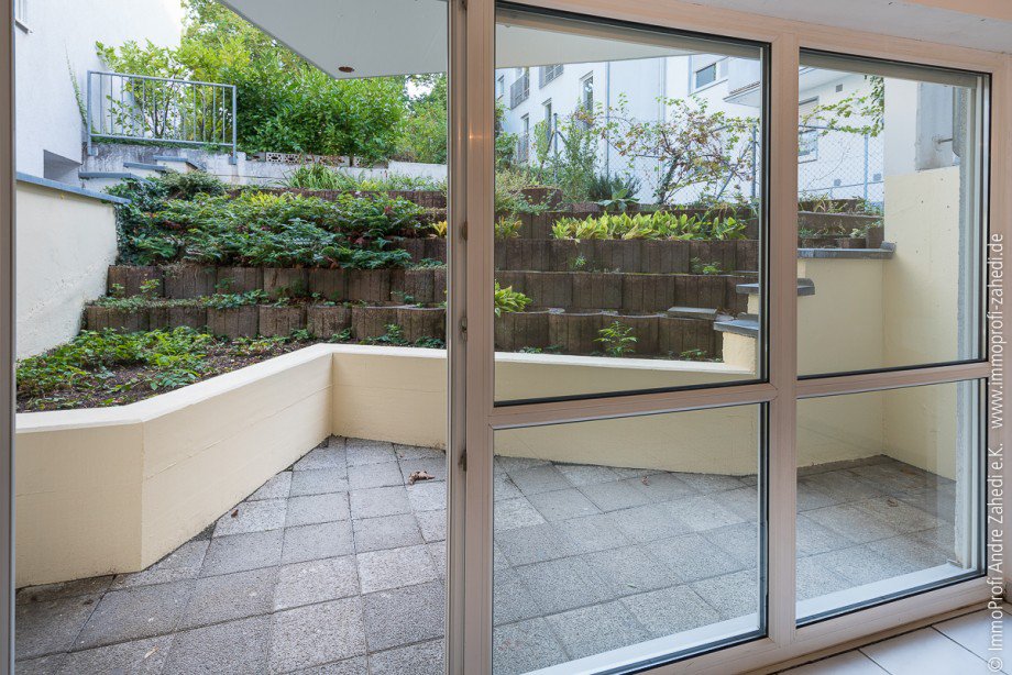 Hauptterrasse Etagenwohnung Darmstadt-Bessungen