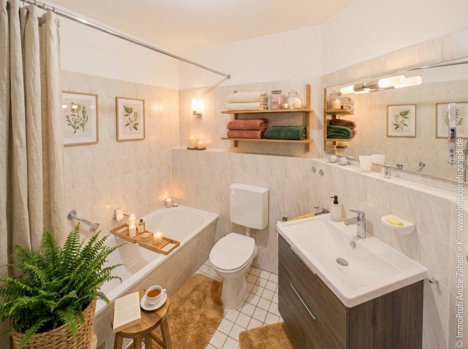 Badezimmer Etagenwohnung Darmstadt