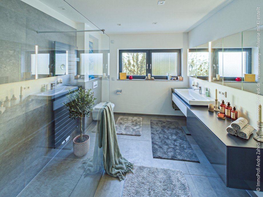 Badezimmer Einfamilienhaus Obertshausen-Hausen