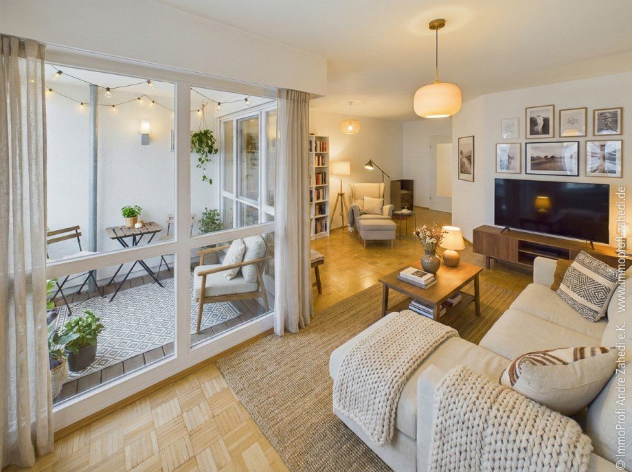 Wohn- un Esszimmer Etagenwohnung Darmstadt