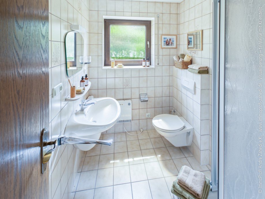 Duschbad in ELW Einfamilienhaus Otzberg / Ober-Nauses