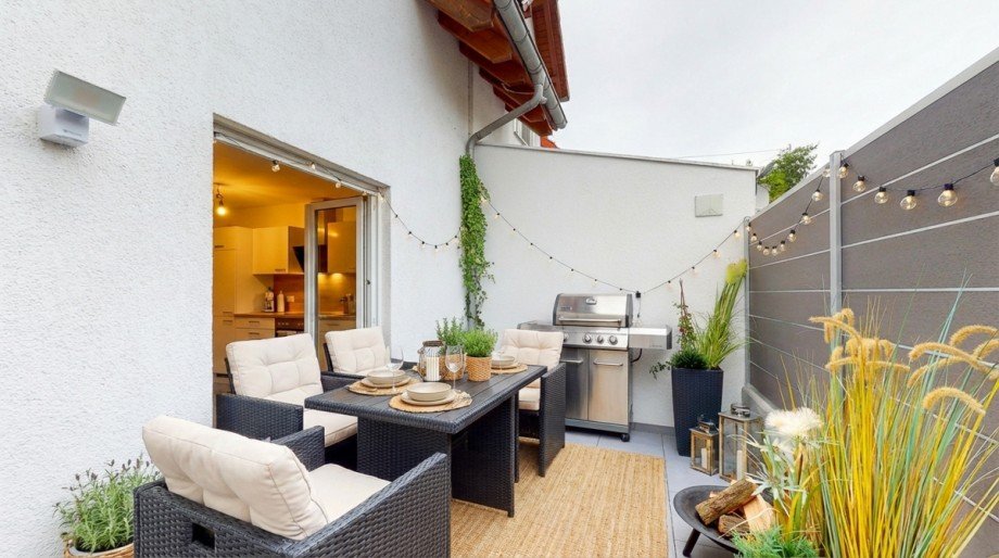 Terrasse 2 Doppelhaush�lfte Weiterstadt