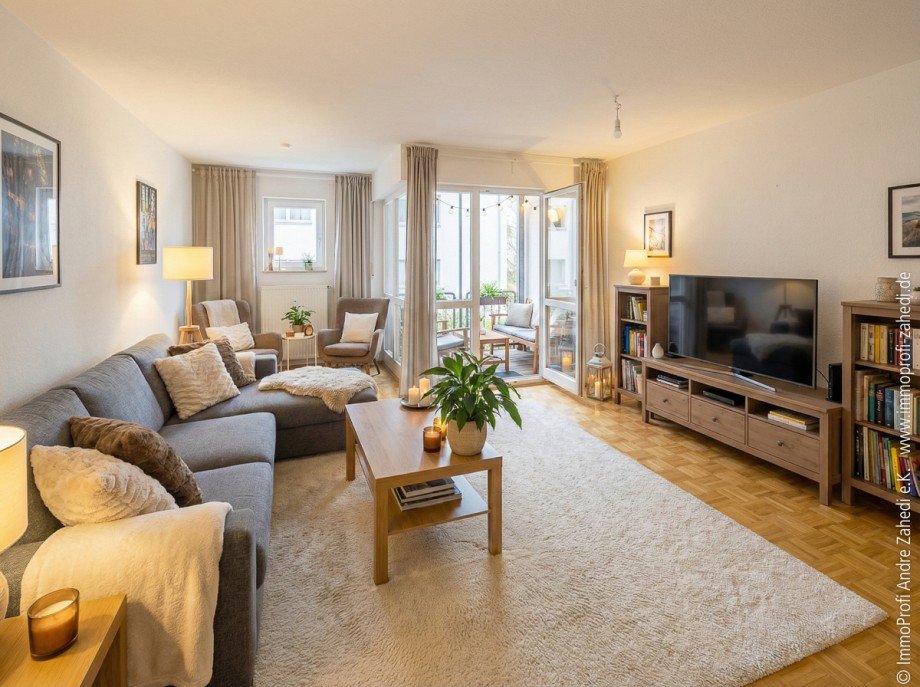 Wohn- un Esszimmer Etagenwohnung Darmstadt