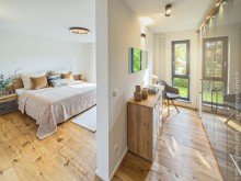 Schlafzimmer Seltene Gelegenheit an der Lichtwiese: Gro�z�gige 4-Zimmer-Wohnung mit Stil +RESERVIERT+