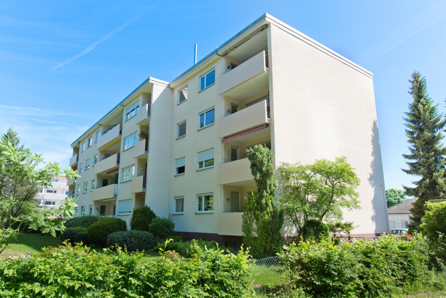 Westseite Dachgeschosswohnung Lorsch