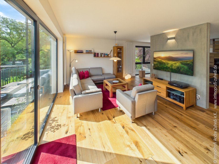 Wohnzimmer Etagenwohnung Darmstadt
