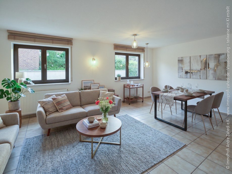 Wohn- u. Esszimmer ELW Einfamilienhaus Otzberg / Ober-Nauses