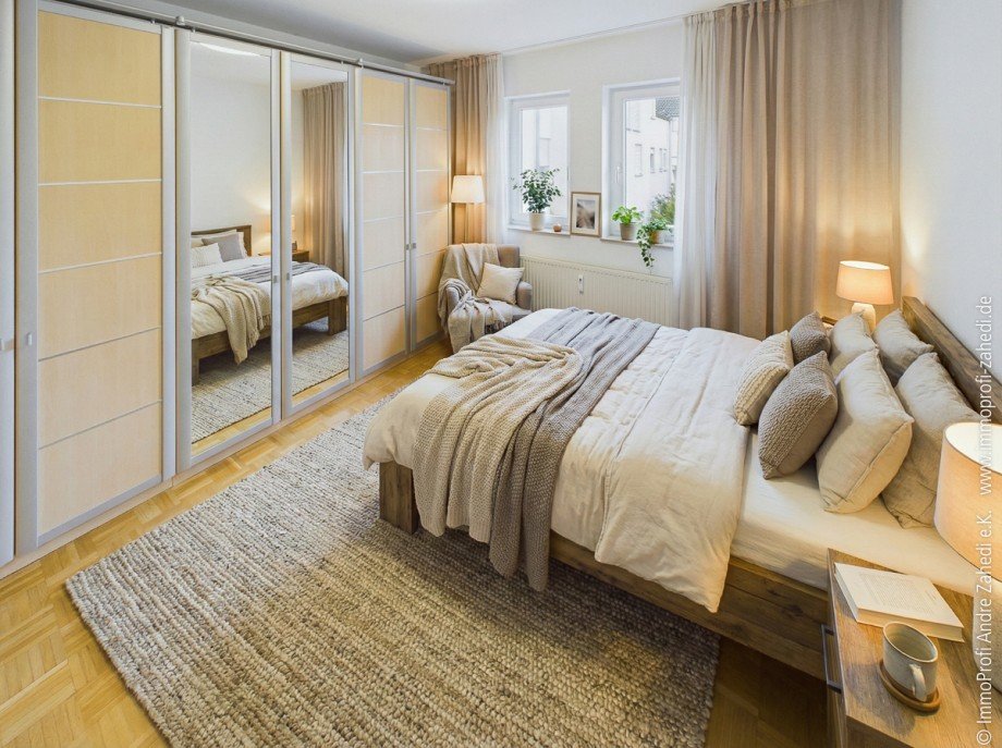 Schlafzimmer Etagenwohnung Darmstadt