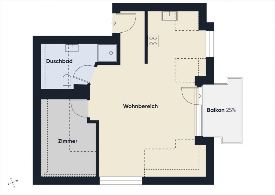 Grundriss Etagenwohnung Alsbach-H�hnlein / Alsbach