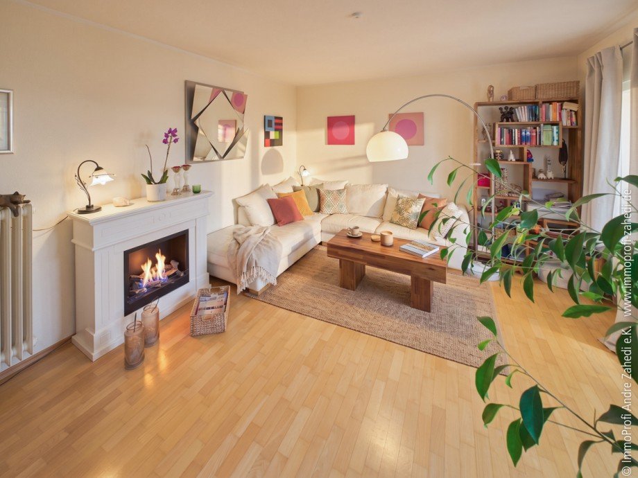 Wohnzimmer Etagenwohnung Darmstadt