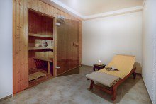 Sauna im Untergescho� Freistehendes Landhaus in Sylter Reethaus Stil+VERKAUFT+