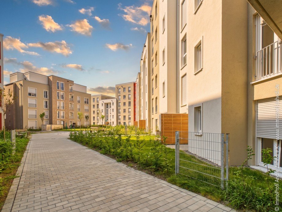 Innenhof Etagenwohnung Darmstadt