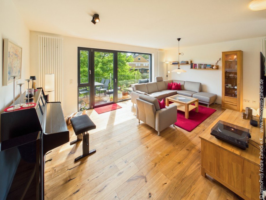 Wohnzimmer Etagenwohnung Darmstadt