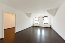 Wohnzimmer 3 1/2-Zimmer-Dachgeschoss-ETW in Darmstadt-Bessungen +VERKAUFT+