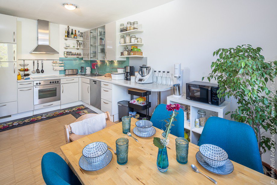 Wohnk�che Dachgeschosswohnung Darmstadt