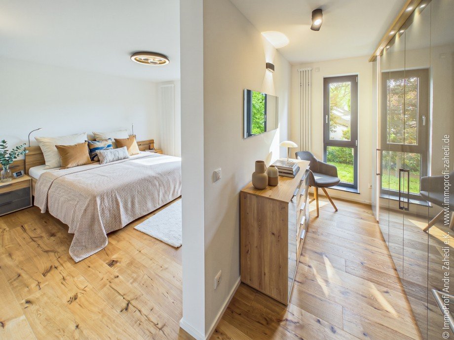 Schlafzimmer Etagenwohnung Darmstadt